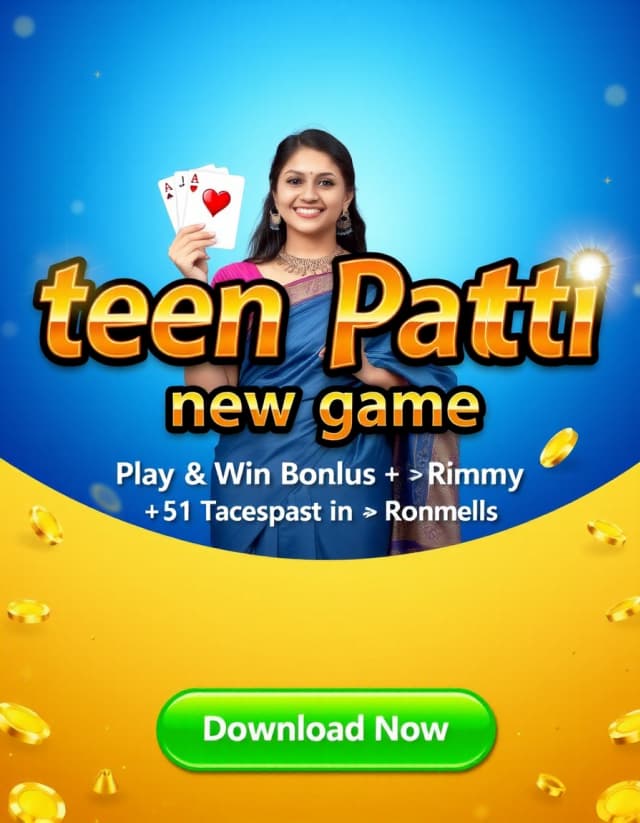 Teen Patti New Game Banner